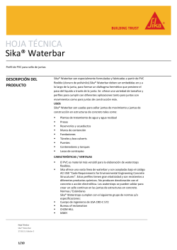 HT Sika Waterbar
