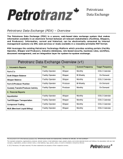 PDX Overview Datasheet