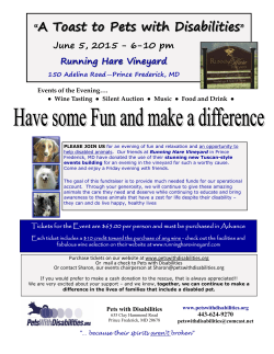 Event flyer2015-b.pub - Pets with Disabilities