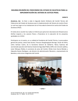 leyendo - ProcuradurÃ­a General de Justicia del Estado de Zacatecas
