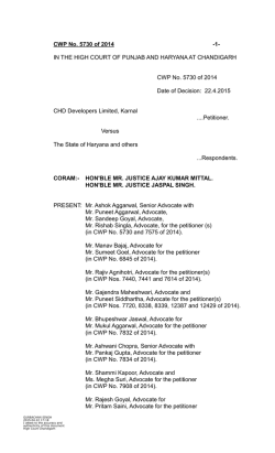 CWP Nos. 5730 of 2014 and 63 other cases.sxw