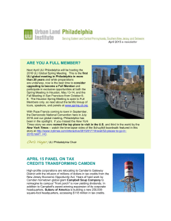 April 2015 - ULI Philadelphia
