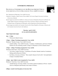 conference program - Department of Philosophy