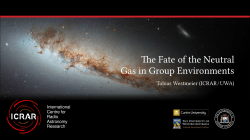 The Fate of the Neutral Gas in Group Environments