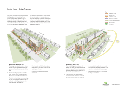 Forster House - Design Proposals