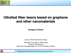 Ultrafast fiber lasers based on graphene and other nanomaterials