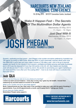 Conference 2015 speaker Josh Phegan