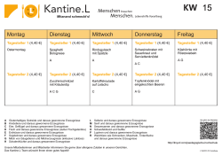 Kantine.L - PÃ¤dagogische Hochschule Vorarlberg