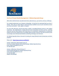 SunTrust Private Wealth Management