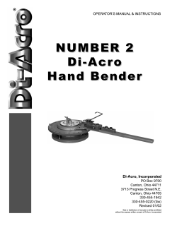 #2 Bender Manual - University of California, Berkeley