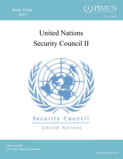 United Nations Security Council II