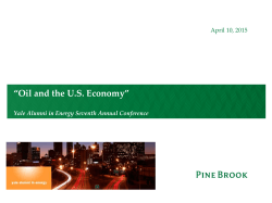 Oil and the U.S. Economy by Howard Newman