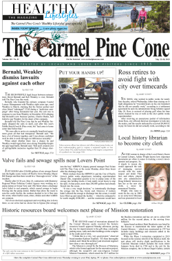 Carmel Pine Cone, May 22, 2015 (main news)