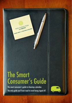 The Smart Consumer`s Guide