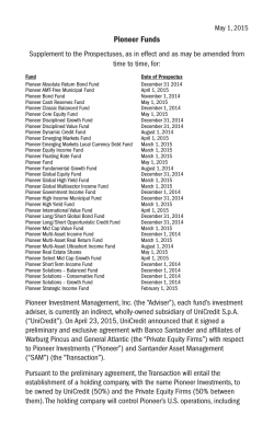 Pioneer Funds