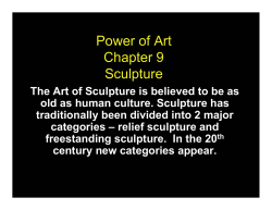 Power of Art Chapter 9 Sculpture