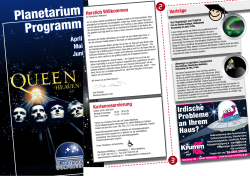 PDF des Programms - Planetarium Wolfsburg