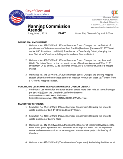 Printable Version  - Cleveland City Planning Commission