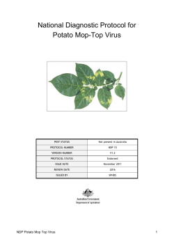 NDP 15 - National Plant Biosecurity Diagnostic Network