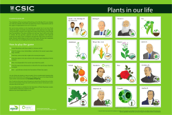 Plants in our life - Fascination of Plants Day