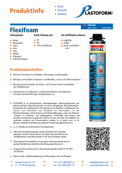 Flexifoam - Plastoform GmbH