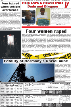 Four women raped - Platinum KOSH Newspaper