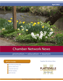 Chamber Network News