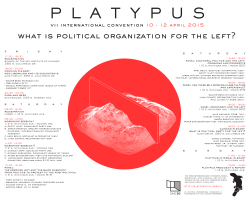what is political organization for the left?