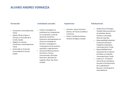 ALVARO ANDRES VERNAZZA - Bienvenidos a Plus Empresarial