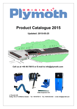 Product Catalogue 2015