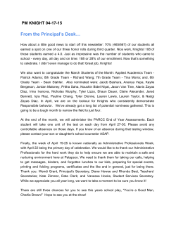 PM Knight 04-17-15 - Patapsco Middle School