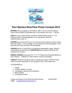 2015 Photo Contest Application (Final)