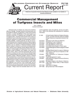 CR-7195 Commercial Management of Turfgrass Insects and Mites