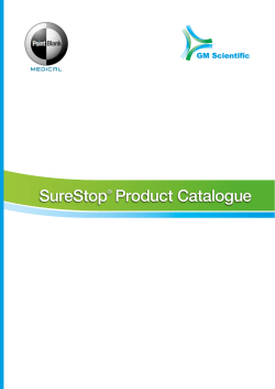 SureStopÂ® Product Catalogue