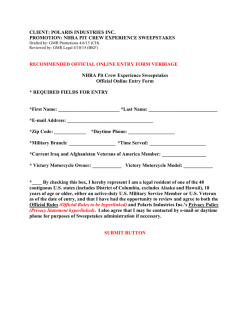 nhra pit crew experience sweepstakes recommended official online