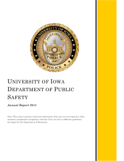 University of Iowa Department of Public Safety