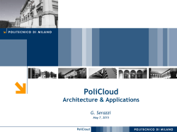 - PoliCloud - Politecnico di Milano