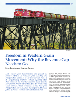 Freedom in Western Grain Movement: Why the