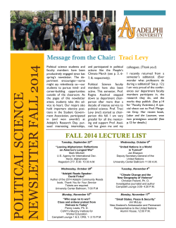 fall 2014 newsletter (2) as of 11 6 2014 w