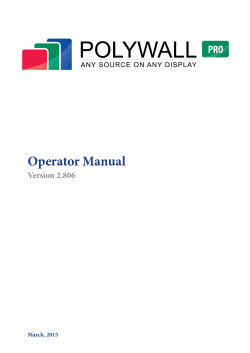 Operator Manual 2.806