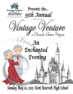 View the 2015 program here. - The Portage County Association of