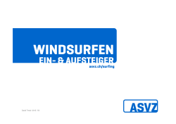 Handbuch Windsurfen V2-15 - ASVZ