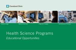 Health Science Programs