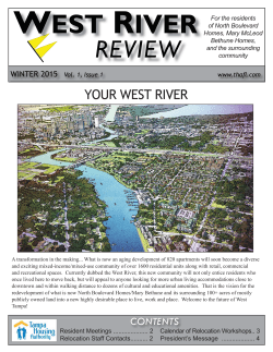 WEST RIVER - Welcome to the Tampa Housing Authority Portal