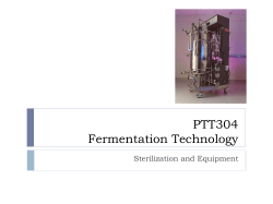 Sterilization and Equipment