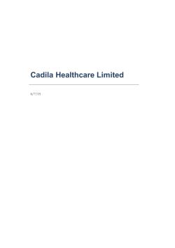 Cadila Healthcare Limited - Zydus Portal - Login