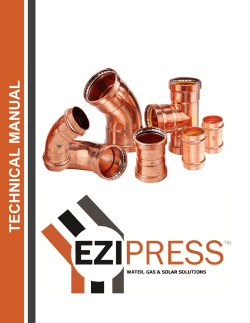 Ezi Press Water Gas Solar Tech Manual V 1.01