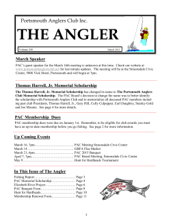 March2015NEWSLETTER - Portsmouth Anglers Club