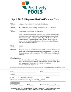 Recertification Class