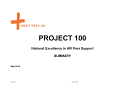 Project 100 Summary